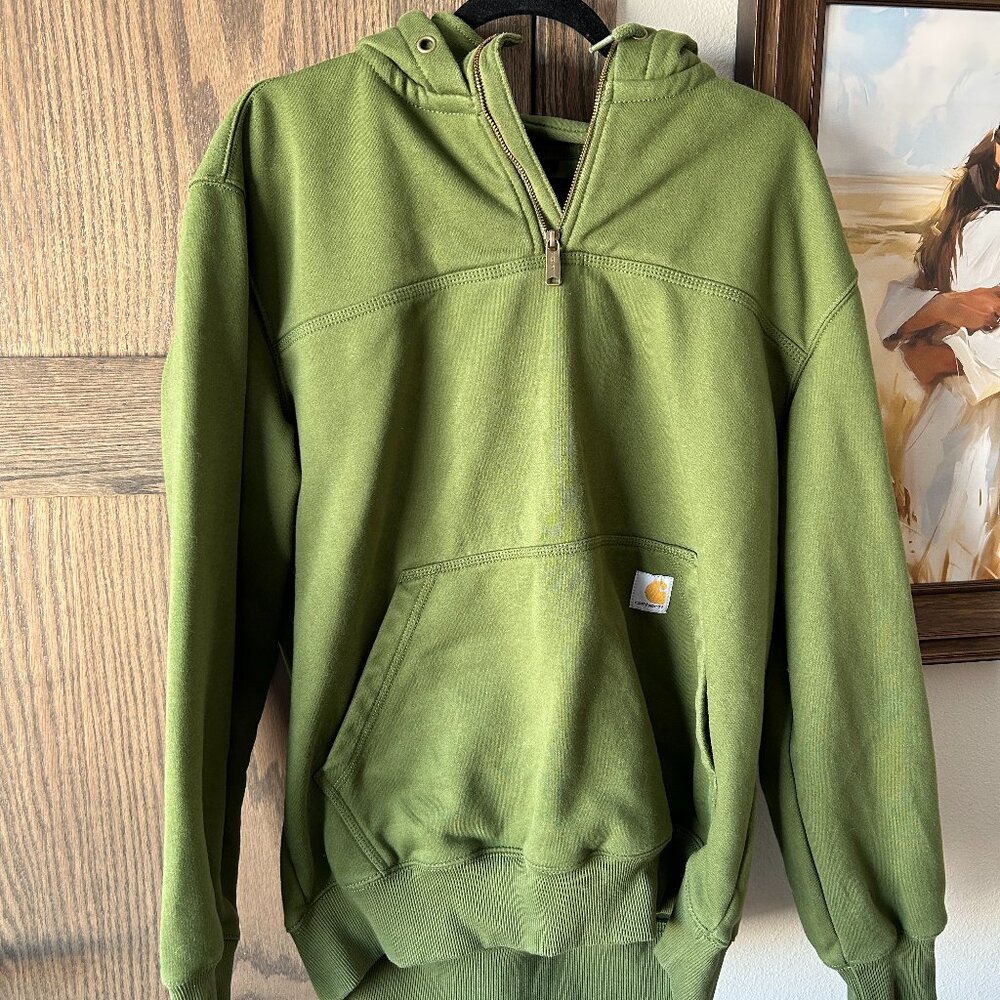 Carhartt Rain Defender® Loose Fit Heavyweight Quarter-Zip Hoodie